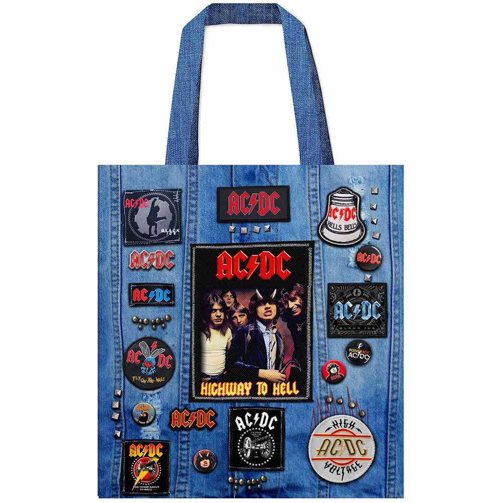 AC/DC - Highway To Hell Schoudertas/Shopper - Multicolours